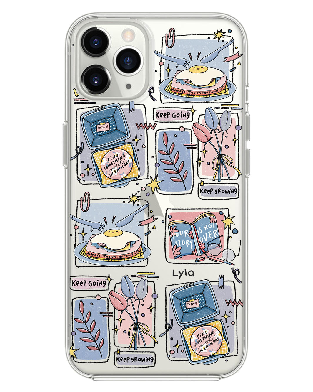iPhone Rearguard Hybrid - โกรว์ (Sunnysidearteu)