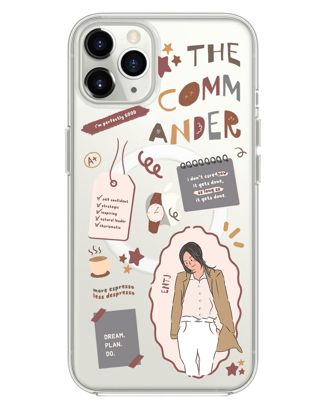 iPhone Rearguard Hybrid - ENTJ (ผู้บัญชาการ)