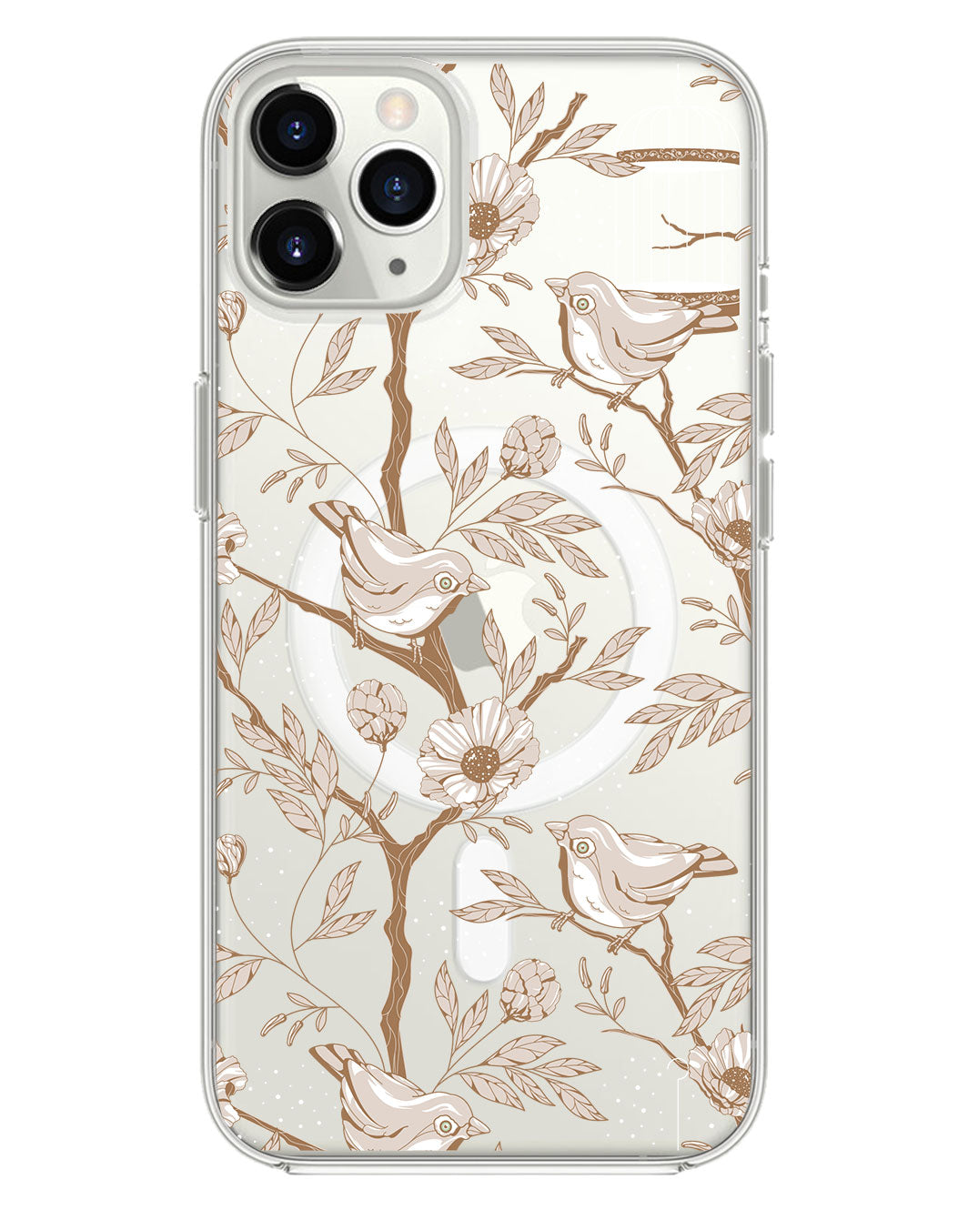واقي خلفي هجين لجهاز iPhone - Lovebird Monochrome 3.0
