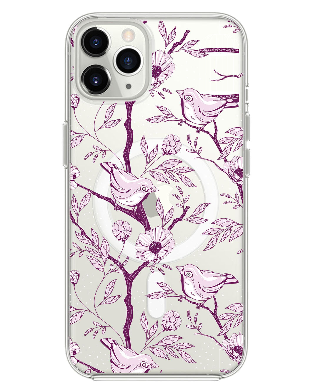 واقي خلفي هجين لجهاز iPhone - Lovebird Monochrome 5.0