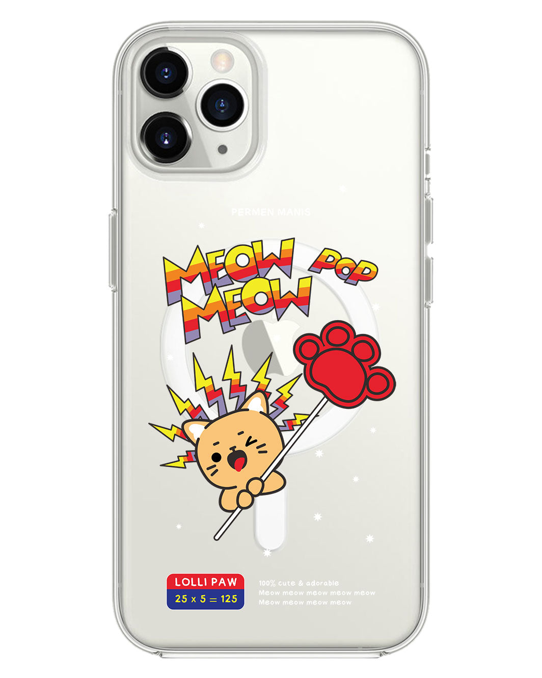 เคส iPhone Rearguard Hybrid - Meow Pop 2.0