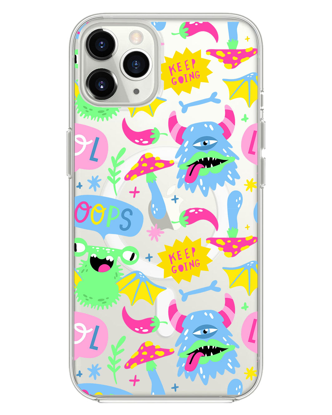 iPhone Rearguard Hybrid - Monster Say Keep Going
