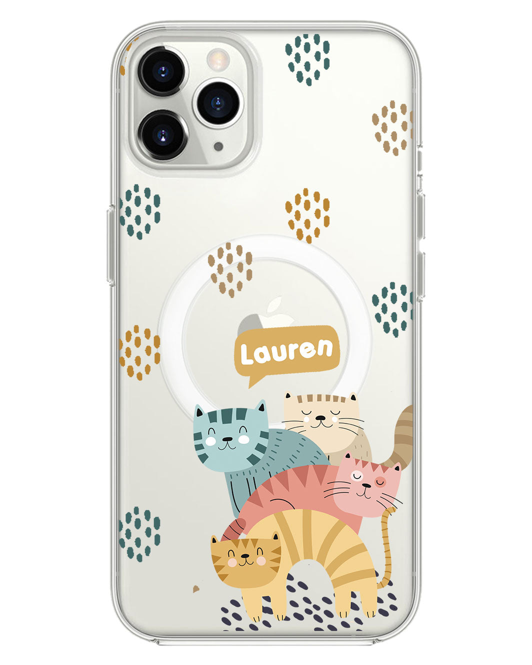 iPhone Rearguard Hybrid - Rainbow Meow 2.0