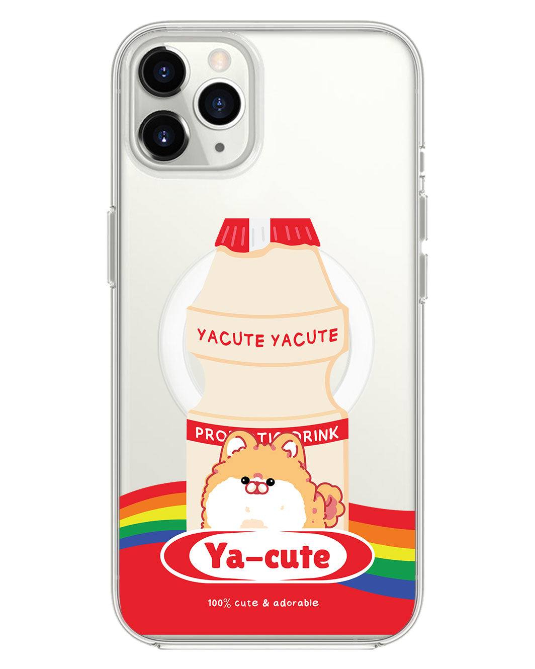 واقي خلفي هجين لهاتف iPhone - Yacute Dog