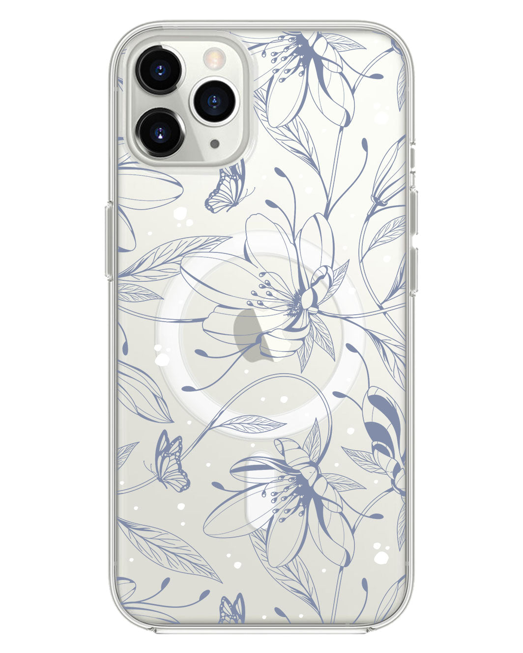 เคส iPhone Rearguard Hybrid - Sketchy Flower & Butterfly 2.0