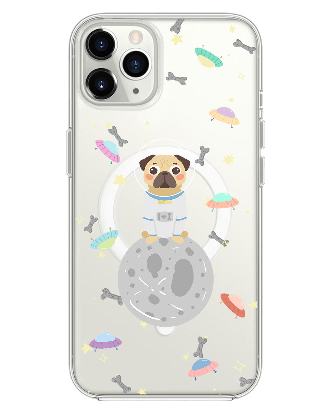 iPhone Rearguard Hybrid - Pugstronaut