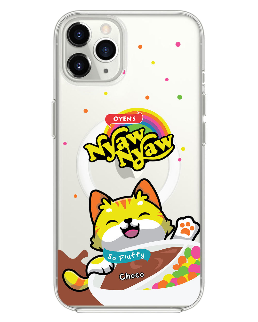 واقي خلفي هجين لجهاز iPhone - Nyaw Nyaw