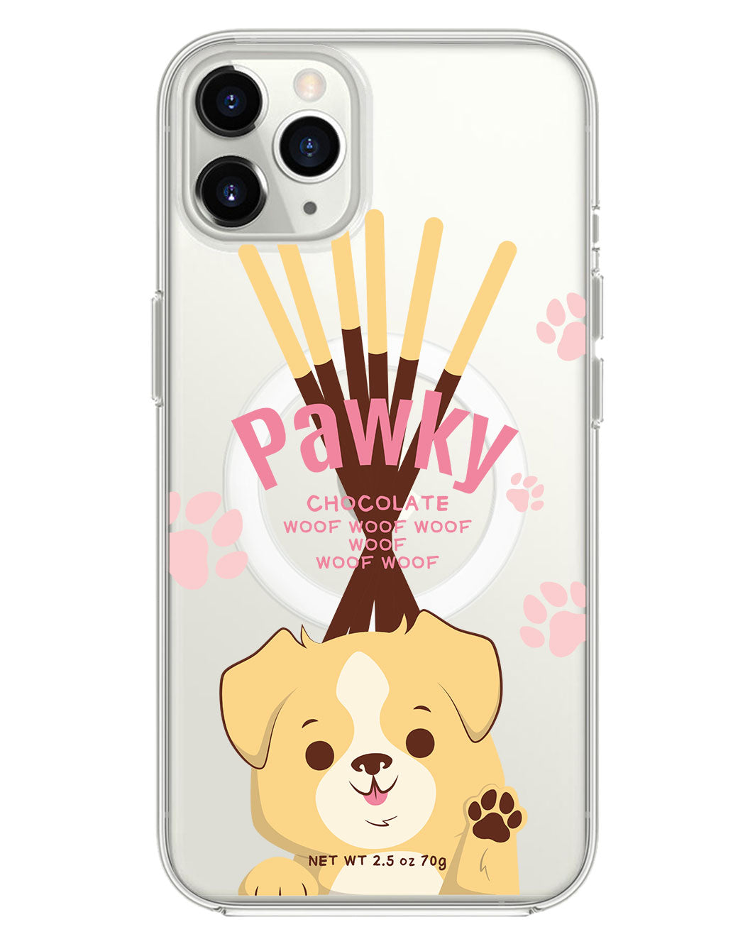 واقي خلفي هجين لهاتف iPhone - Pawky Dog