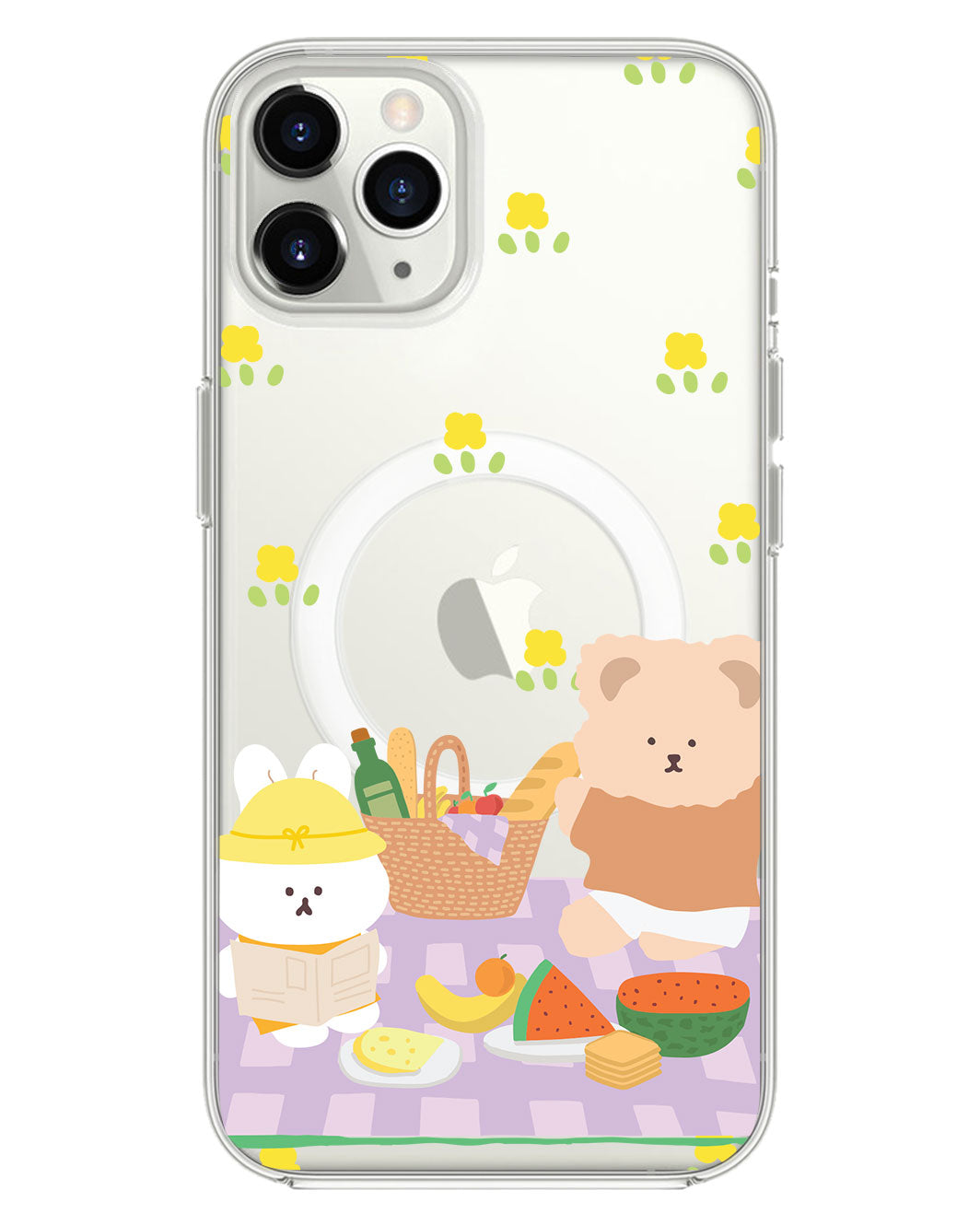 iPhone Rearguard Hybrid - สี Picnic Bear Lilac