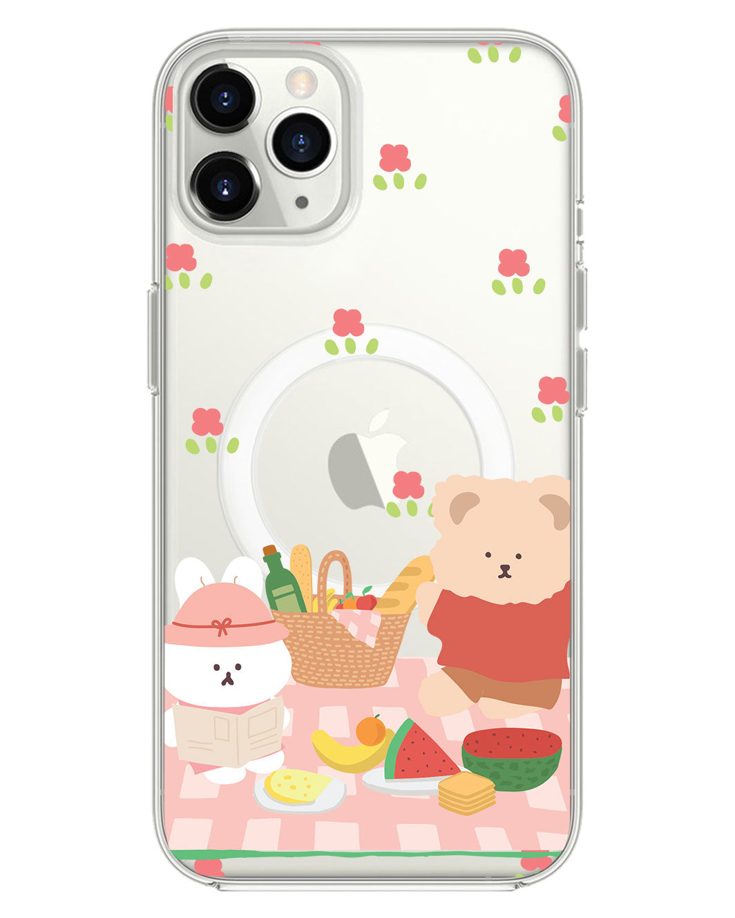 iPhone Rearguard Hybrid - สี Picnic Bear Pink