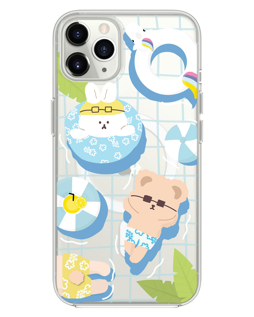 iPhone Rearguard Hybrid - สี Pool Party Blue