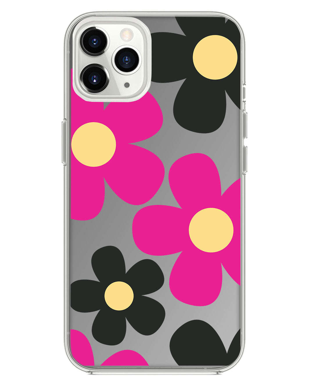 ที่จับกระจกสำหรับ iPhone - สีชมพูเดซี่