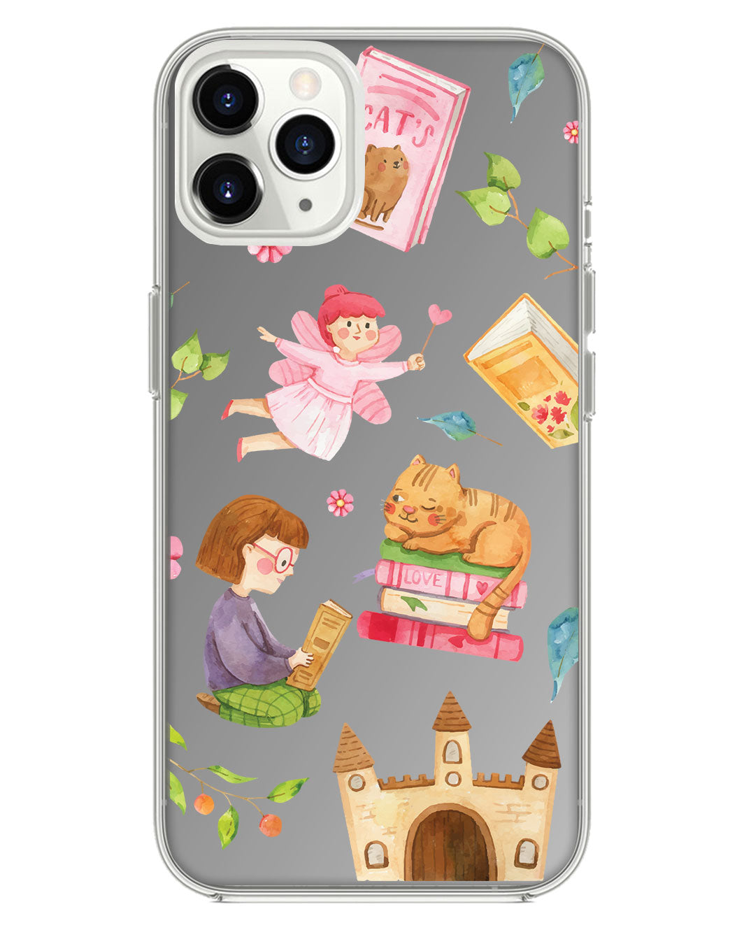 iPhone Mirror Grip - แมวนางฟ้า