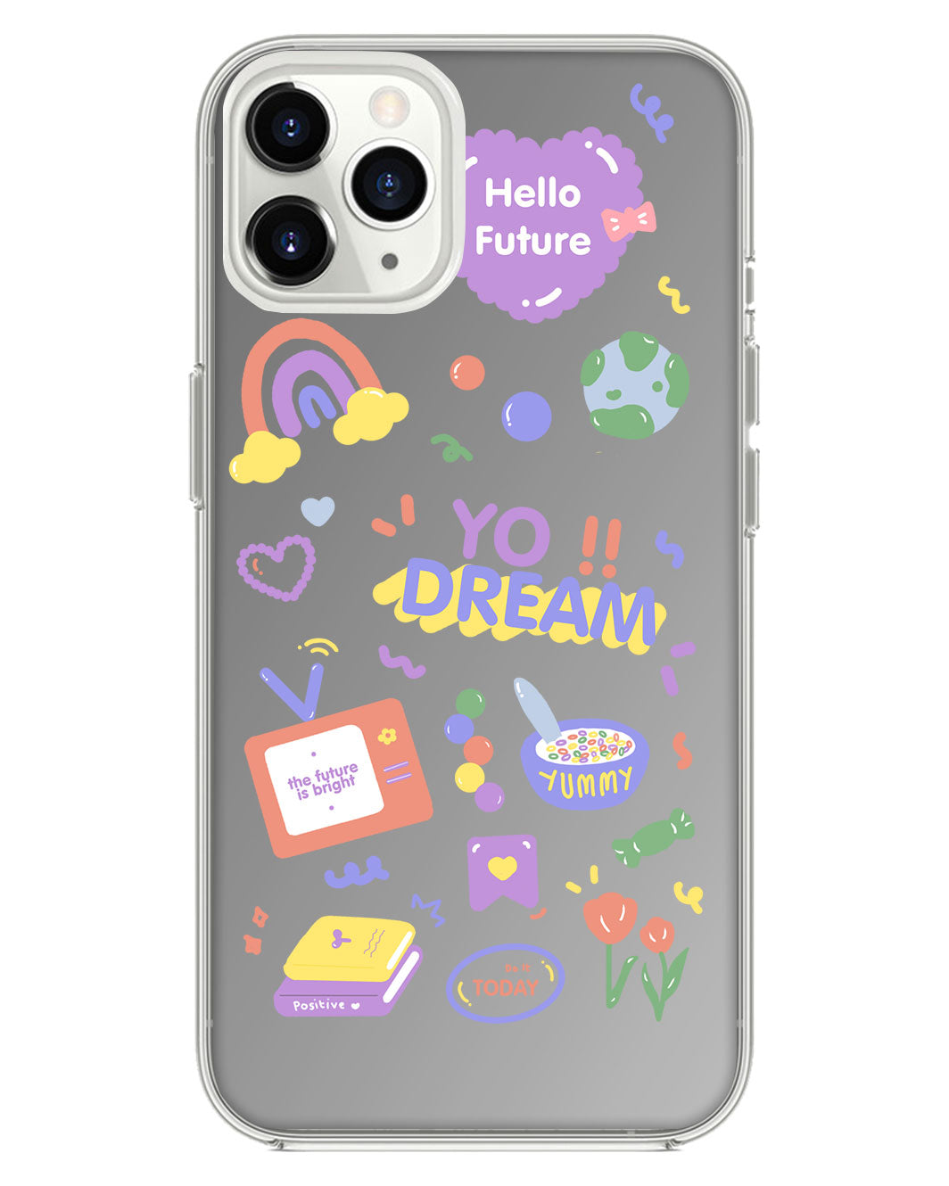 iPhone Mirror Grip - สวัสดีอนาคต