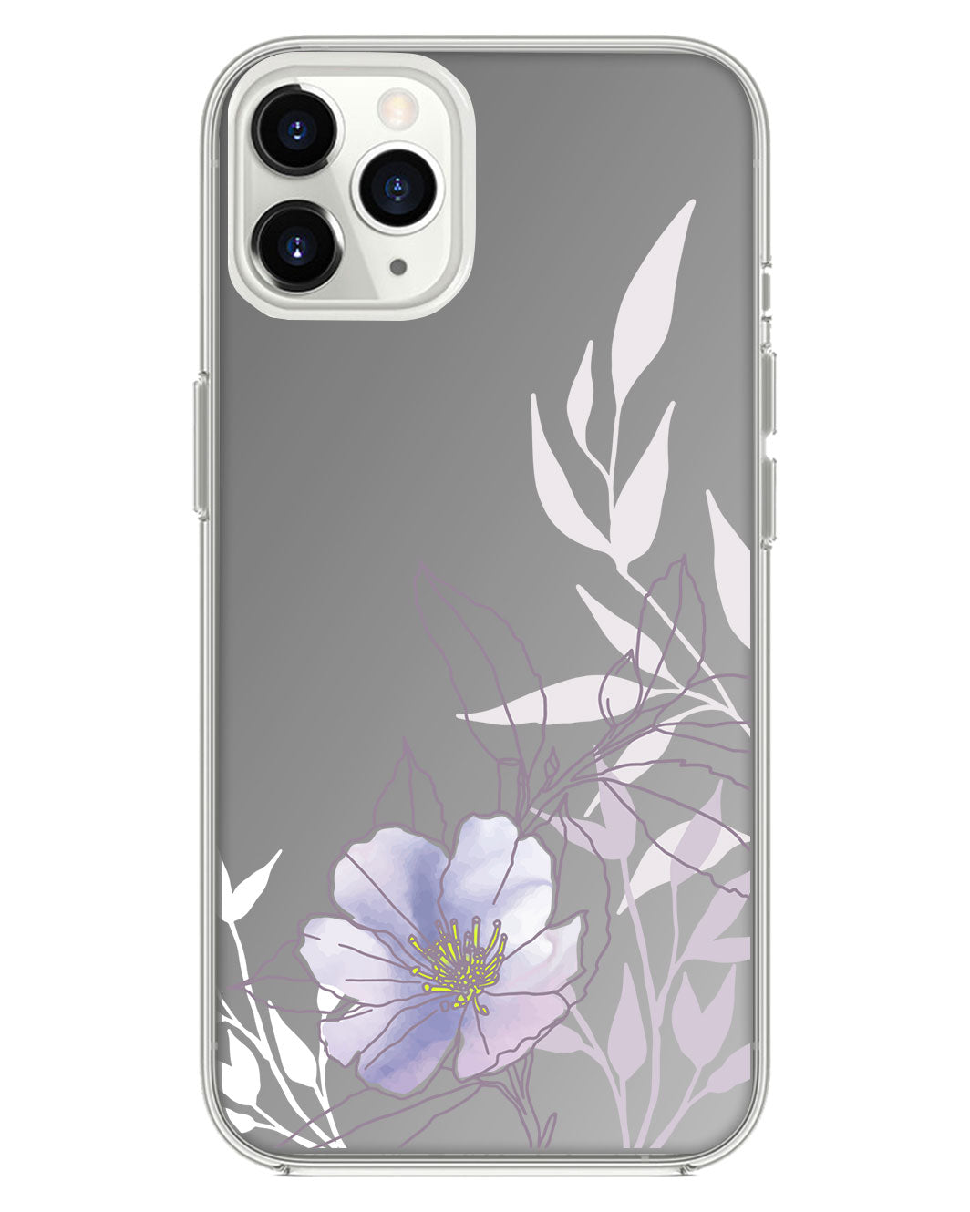 iPhone Mirror Grip - ลิลลี่สีม่วง