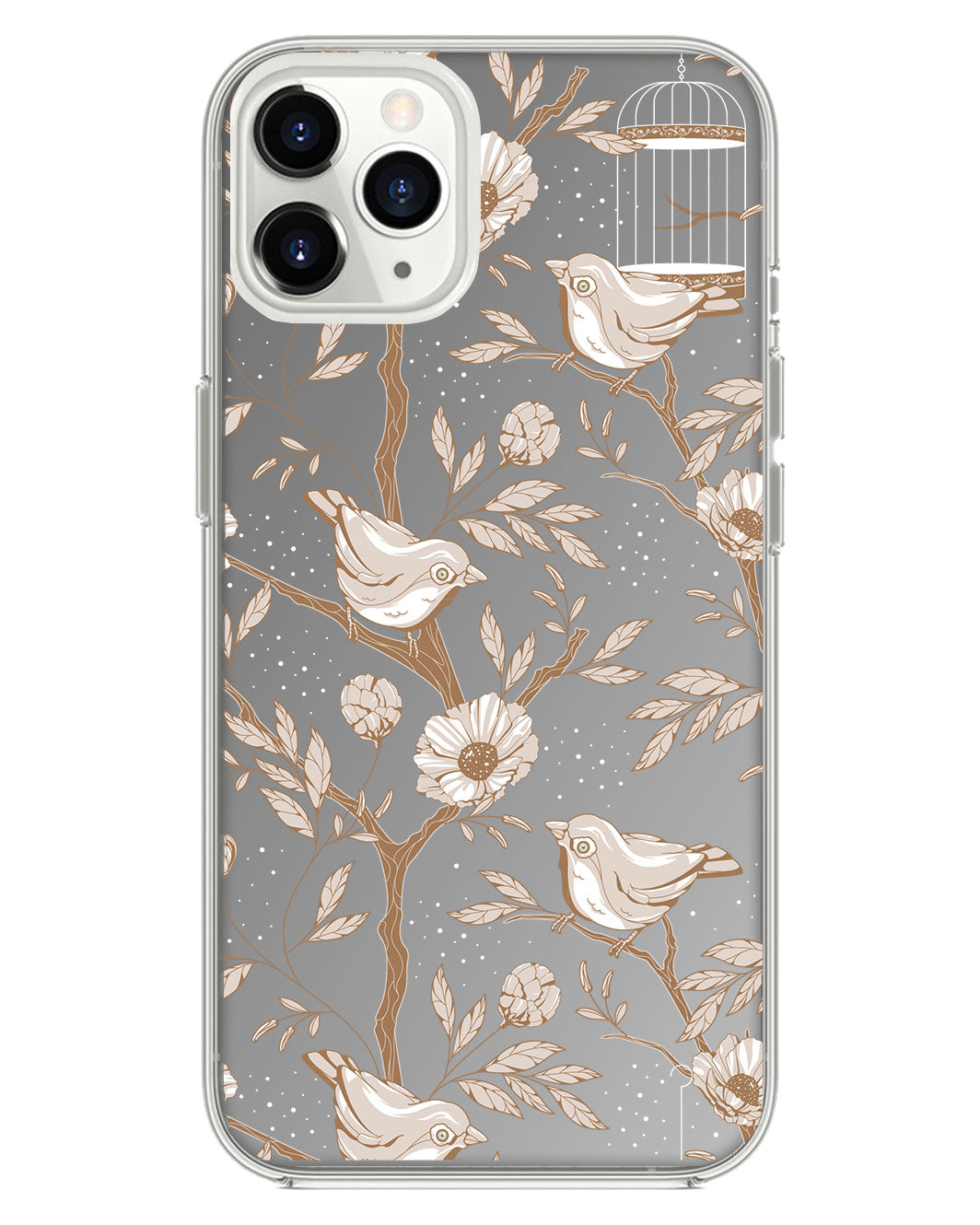 ที่จับกระจกสำหรับ iPhone - Lovebird Monochrome 3.0