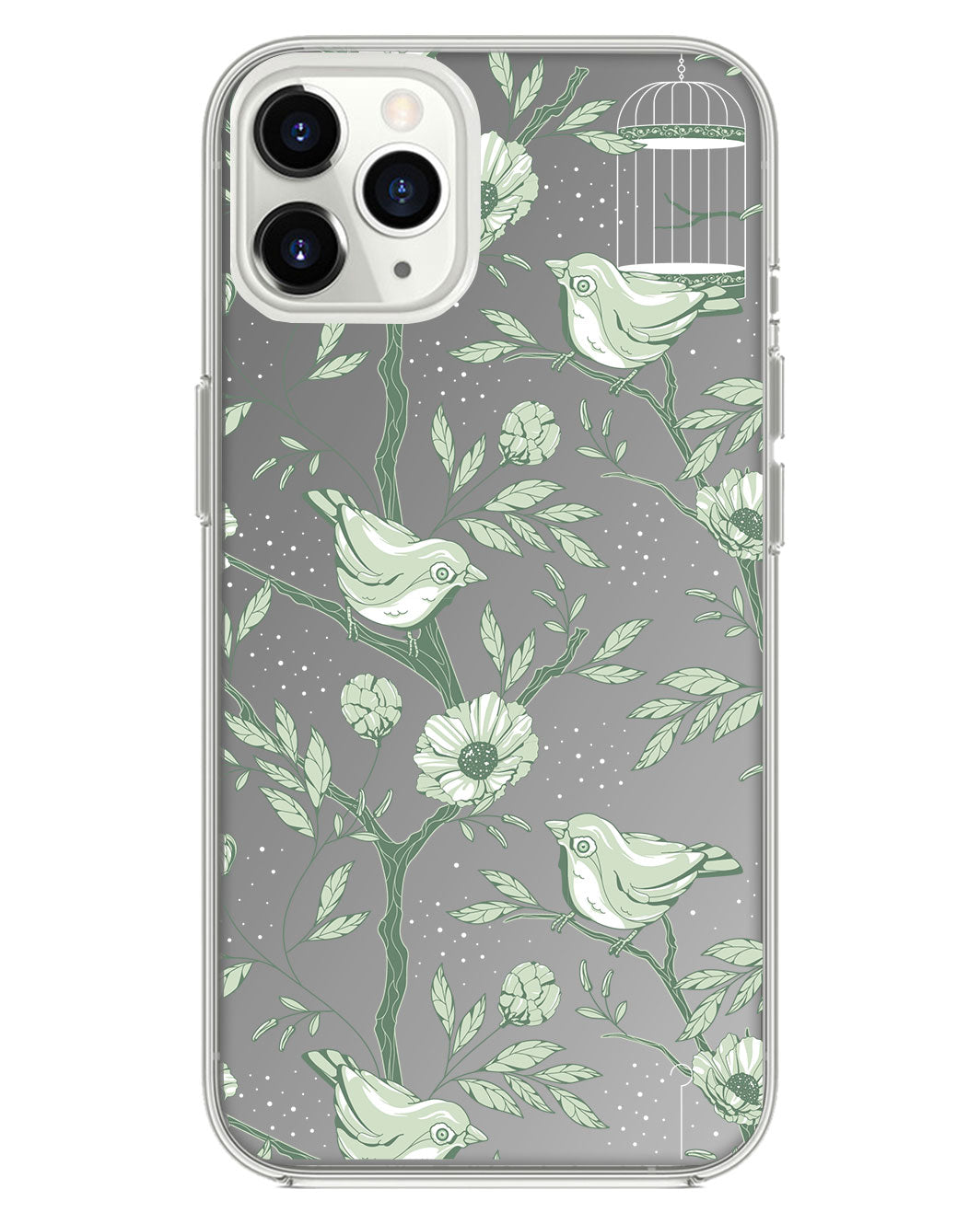 ที่จับกระจกสำหรับ iPhone - Lovebird Monochrome 4.0