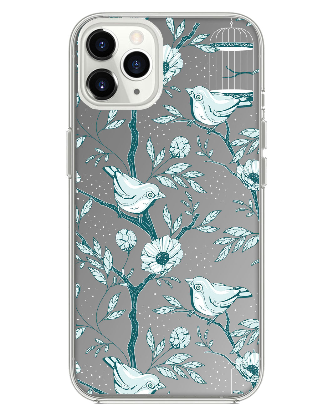ที่จับกระจกสำหรับ iPhone - Lovebird Monochrome 6.0