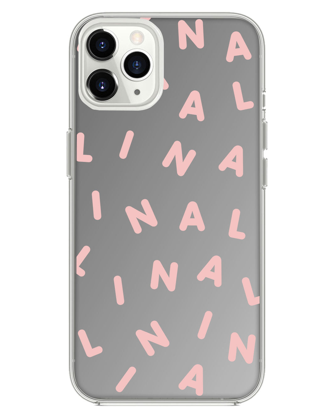 iPhone Mirror Grip - CUSTOM MONOGRAM 2.0 สี Rose Water