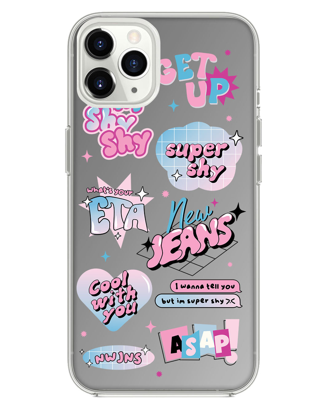 iPhone Mirror Grip - กางเกงยีนส์ใหม่ Super Shy