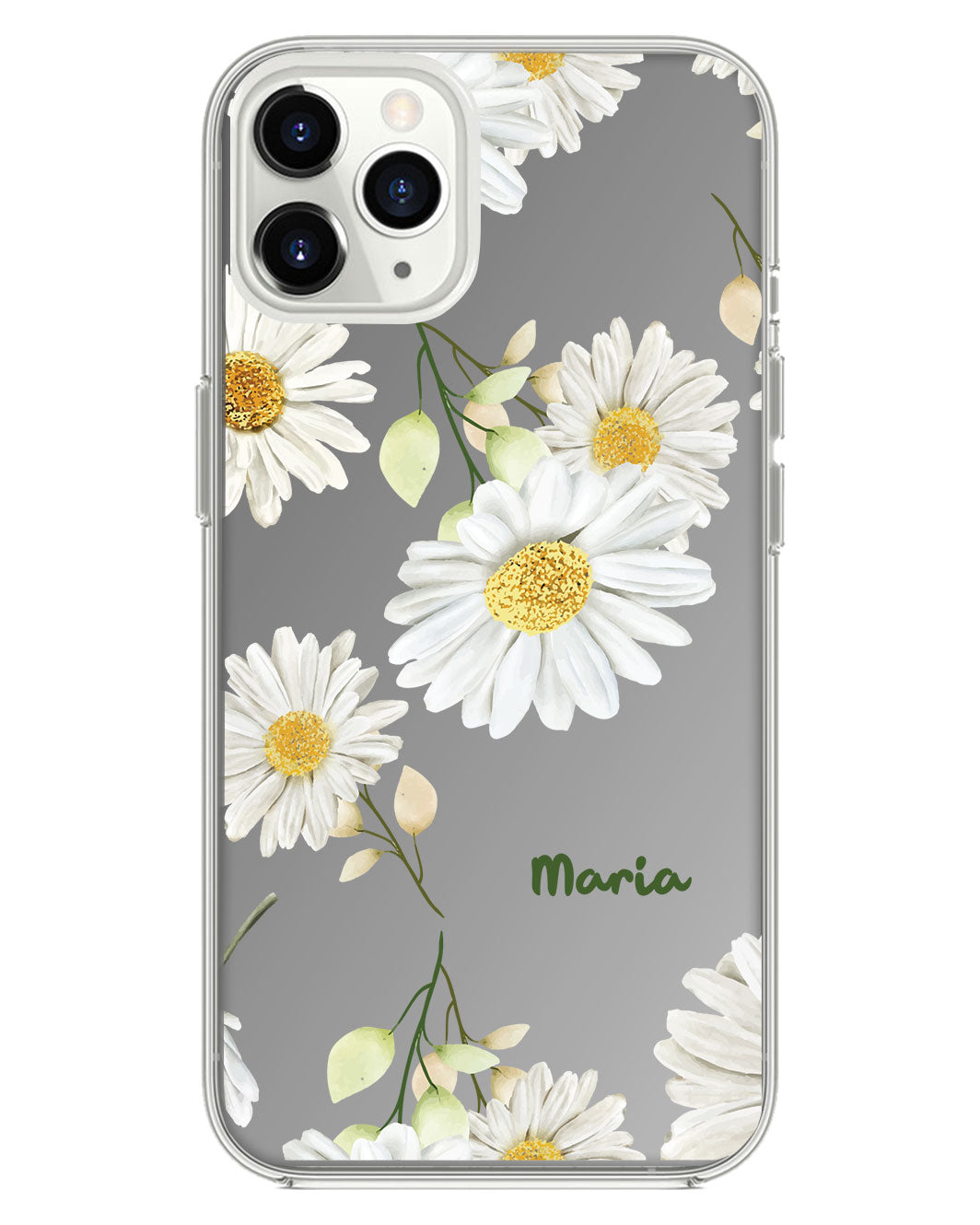 iPhone Mirror Grip - ดอกเบญจมาศเดือนตุลาคม