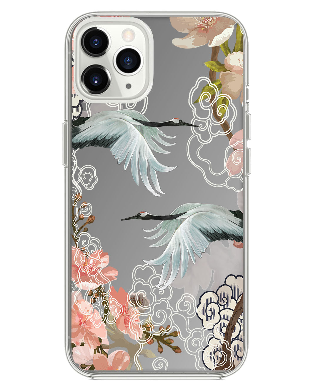 iPhone Mirror Grip - ภาพวาดสีน้ำมันนก