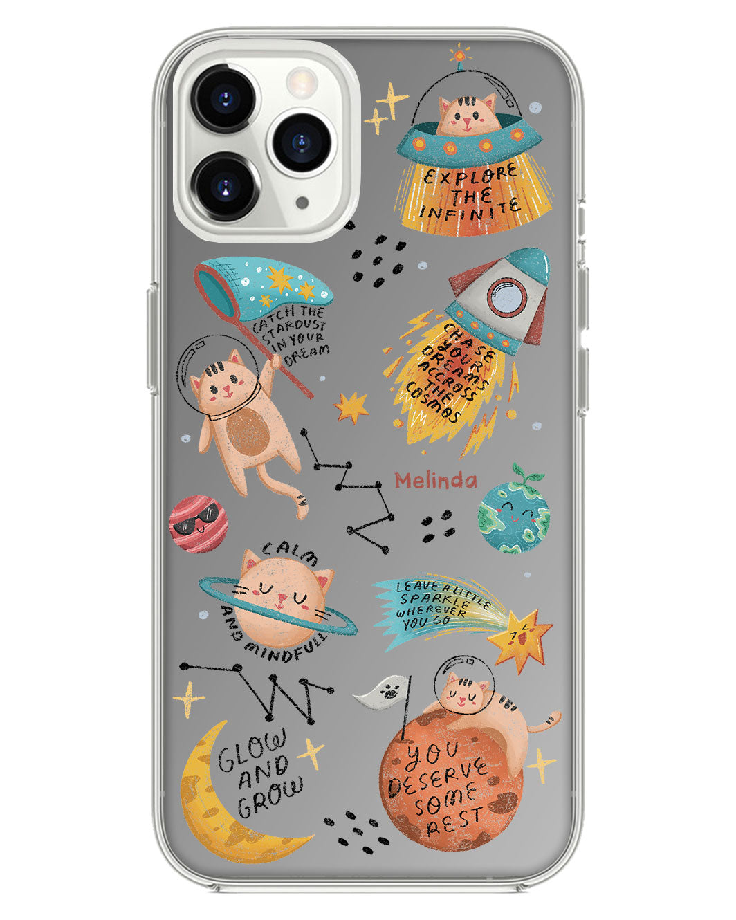 iPhone Mirror Grip - ยานอวกาศ