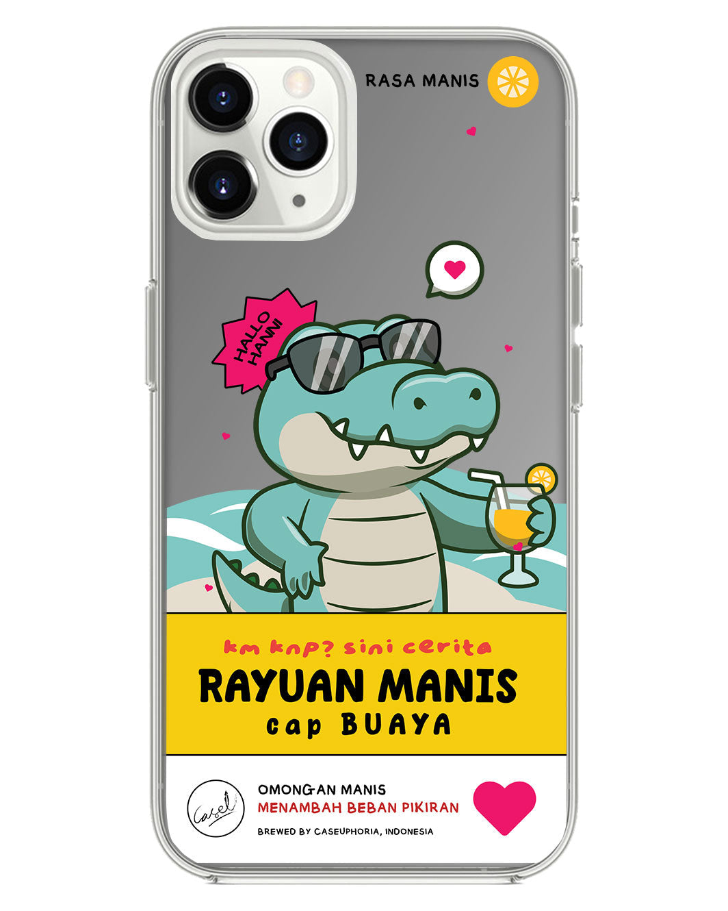 iPhone Mirror Grip - แคปบัวญ่า