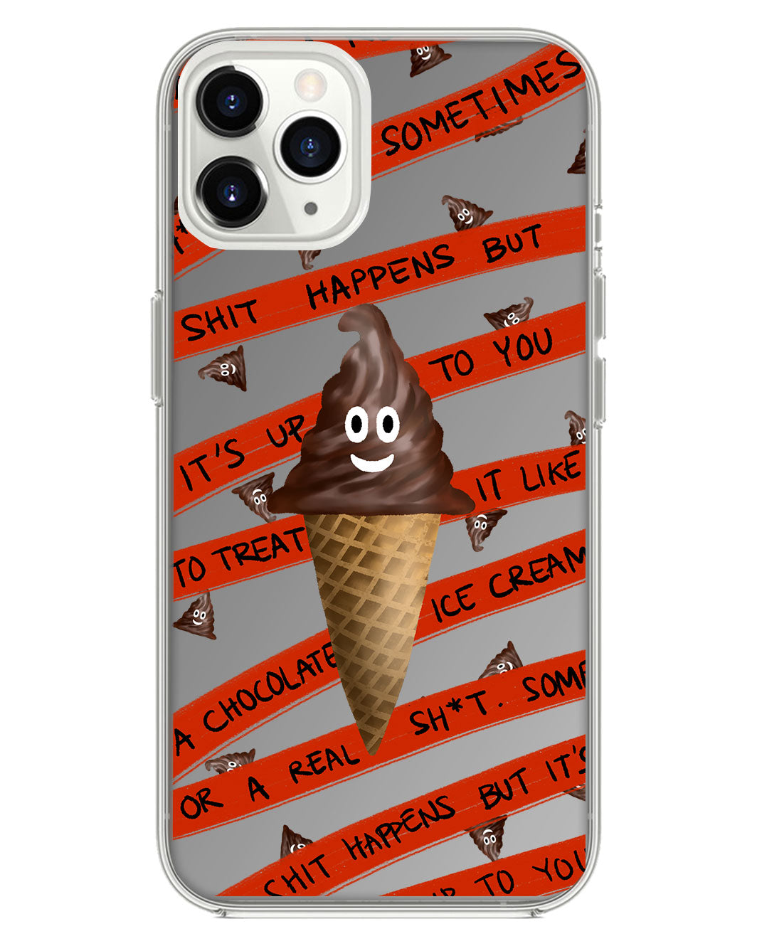 iPhone Mirror Grip - Oh.. Sh*t Happens