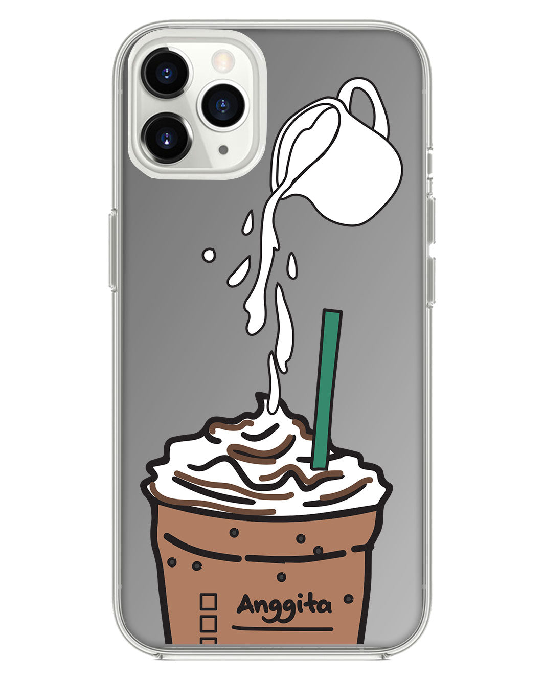 iPhone Mirror Grip - กาแฟปั่น
