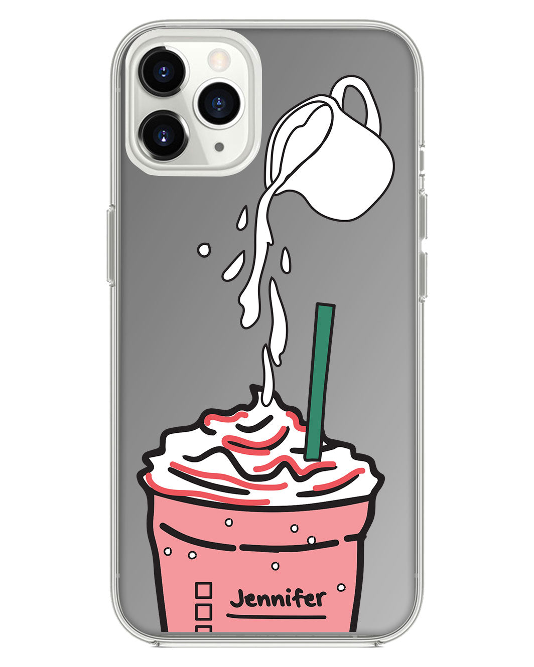 ด้ามจับกระจกสำหรับ iPhone - Rasberry Frappe