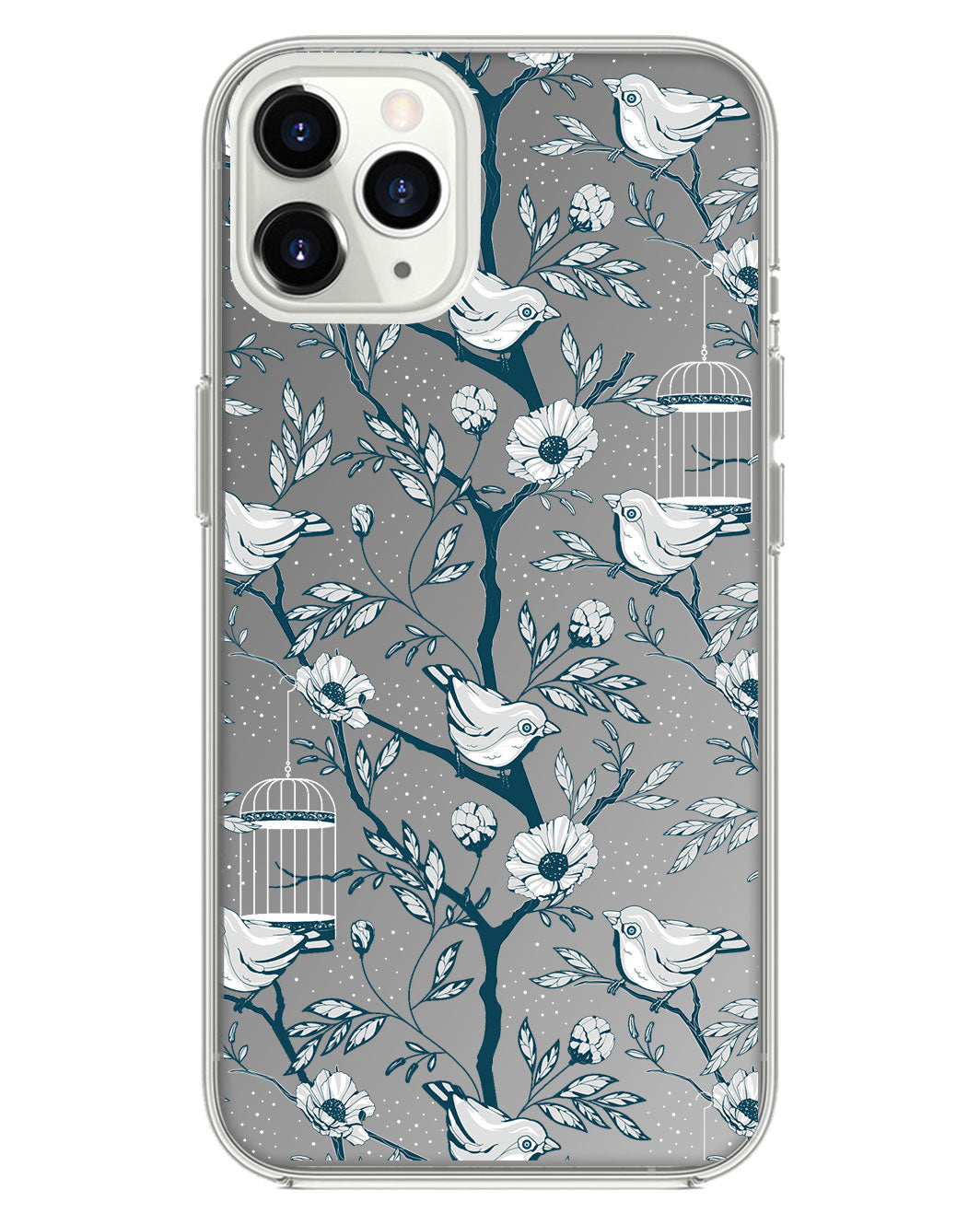 ที่จับกระจกสำหรับ iPhone - Lovebird Monochrome 1.0