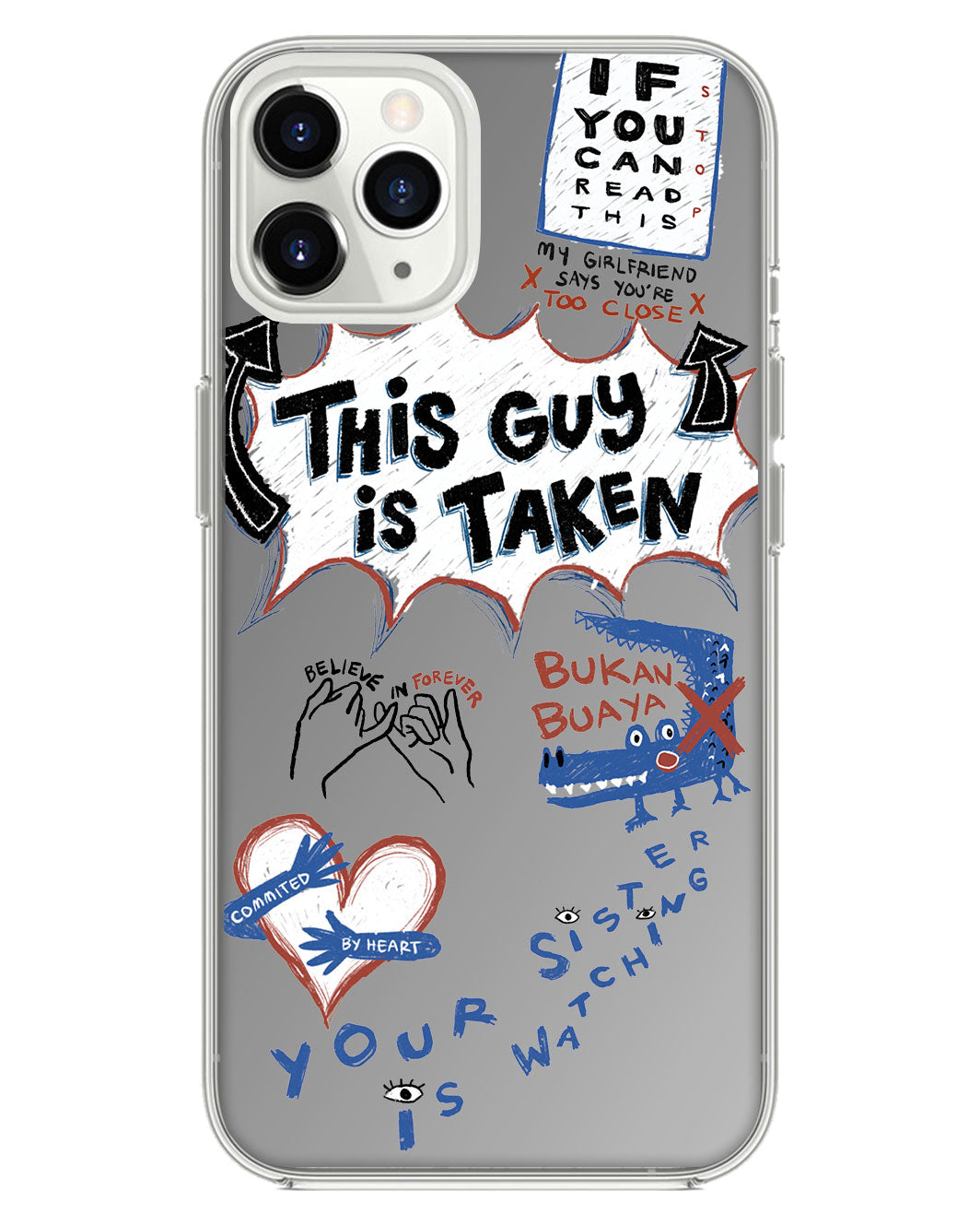 iPhone Mirror Grip - Pelakor Proof (สำหรับผู้ชาย)