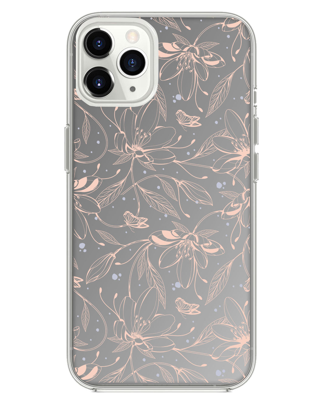 iPhone Mirror Grip - ดอกไม้และผีเสื้อร่างเล็ก 1.0