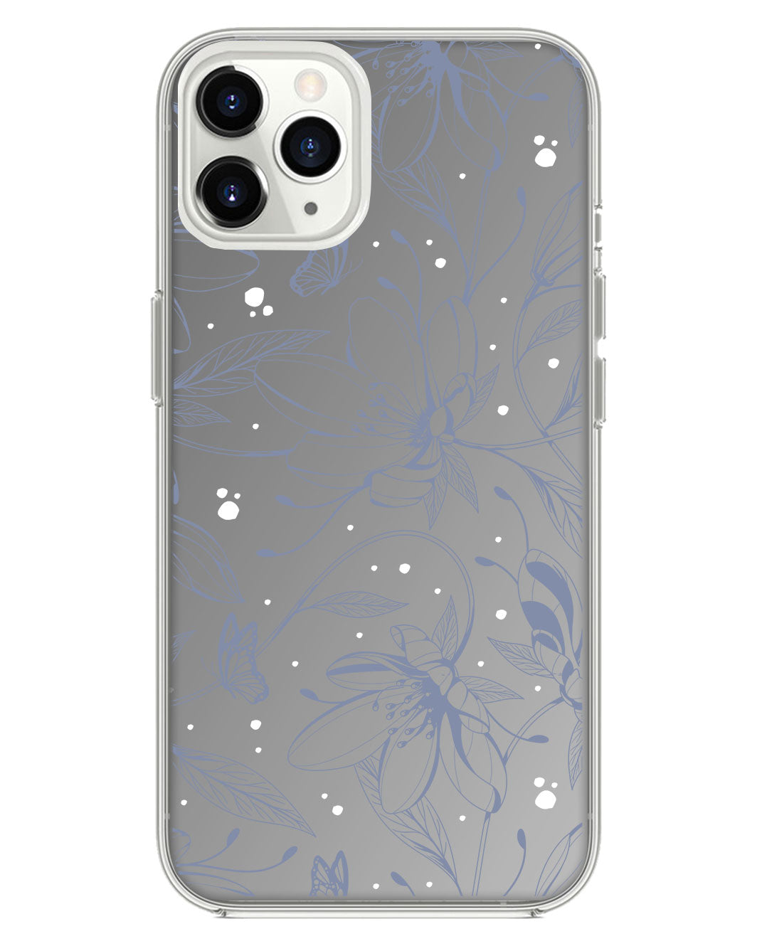 iPhone Mirror Grip - ดอกไม้และผีเสื้อ Sketchy 2.0