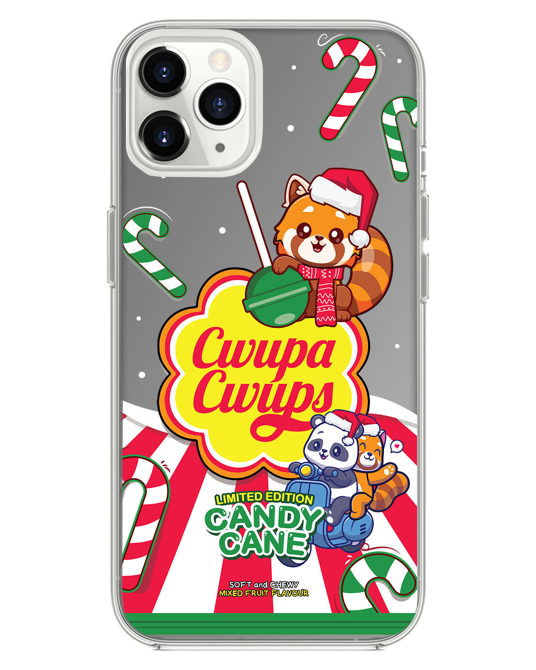 قبضة مرآة آيفون - Cwupa Cwups Christmas