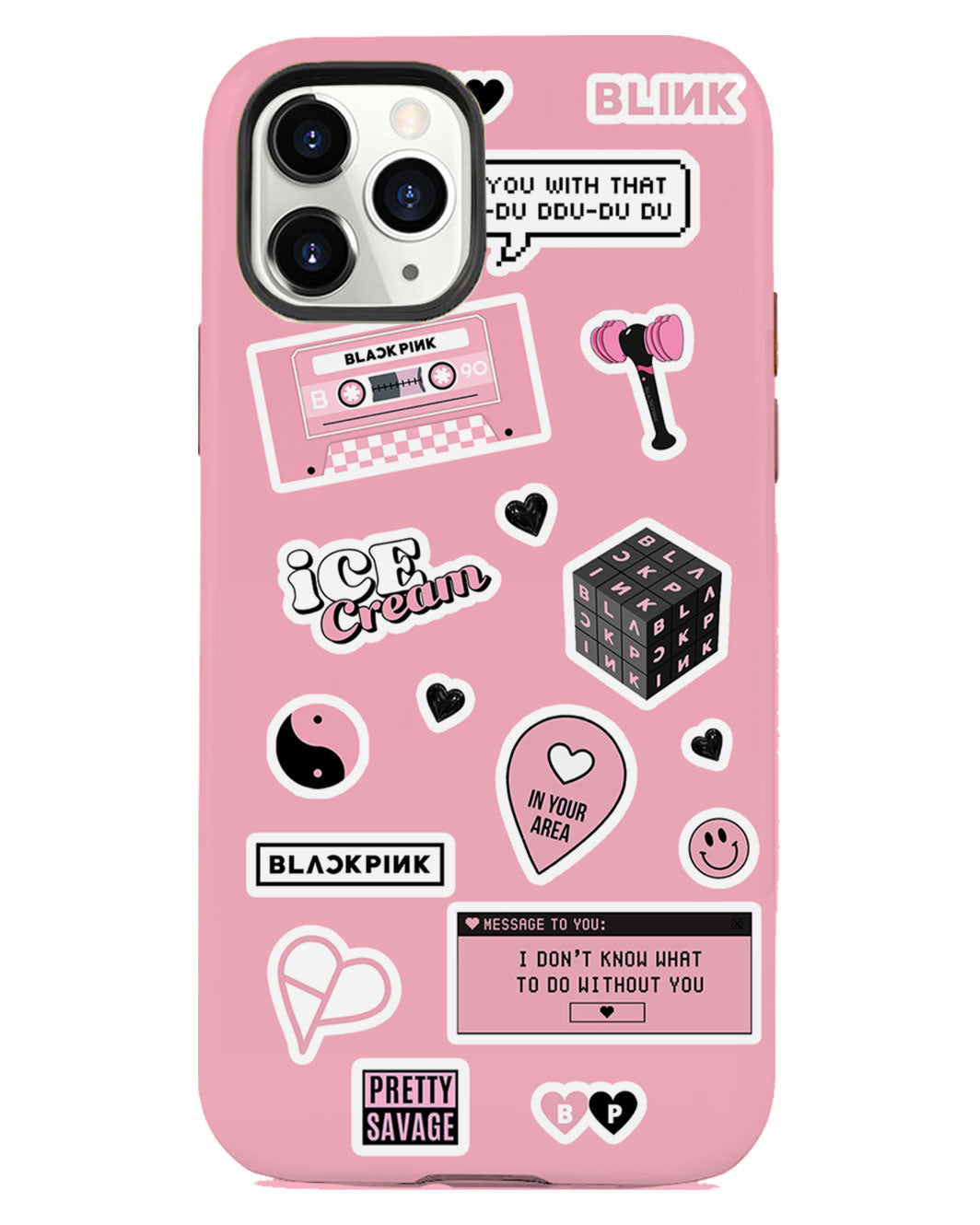 สติ๊กเกอร์ iPhone Rearguard Defender - Blackpink