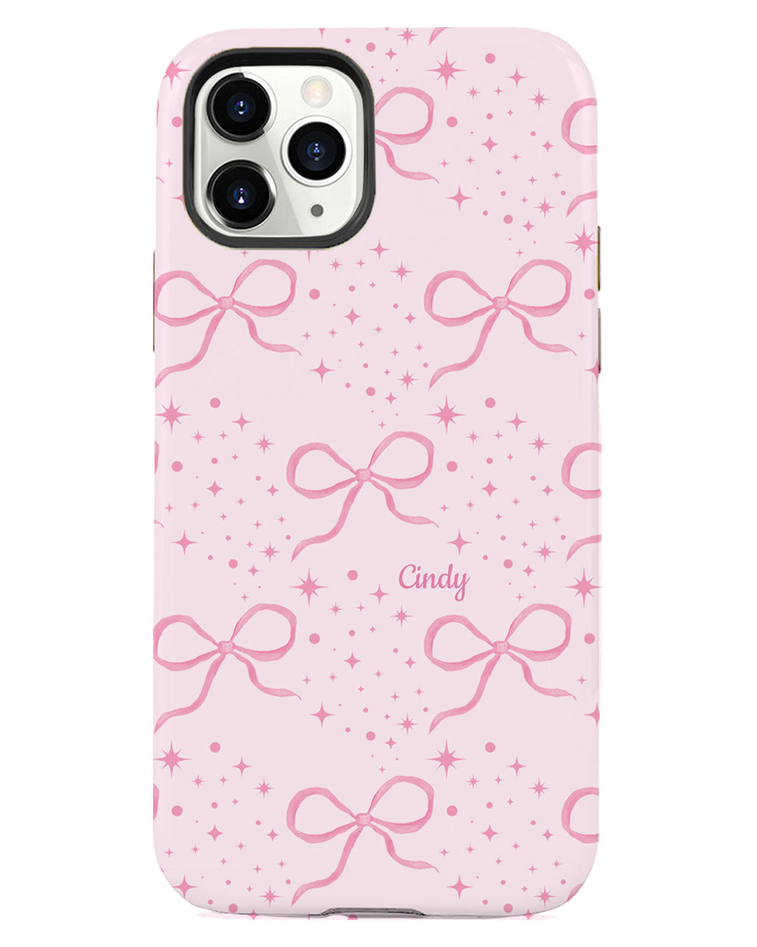 iPhone Rearguard Defender - โบว์ระยิบระยับสไตล์ Coquette