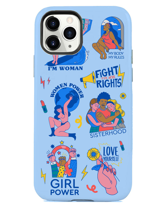 iPhone Rearguard Defender - Girl Power 2.0