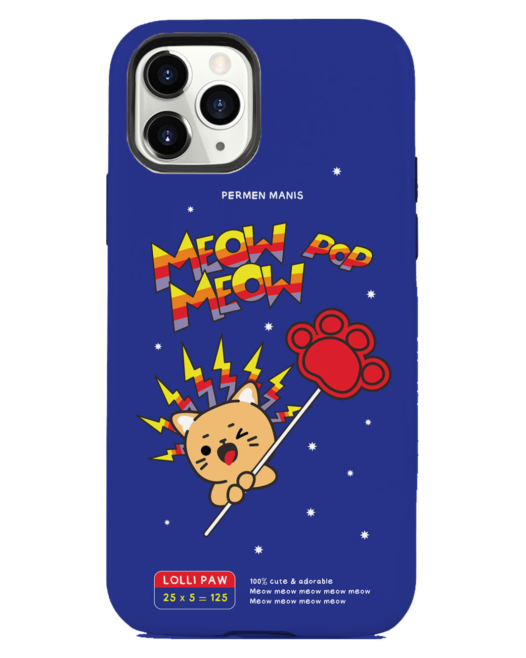 เคสกันกระแทก iPhone Rearguard Defender - Meow Pop 2.0