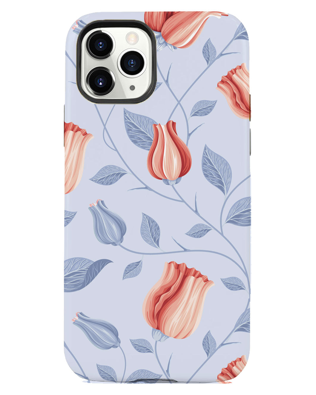 iPhone Rearguard Defender - ดอกทิวลิปสีแดง