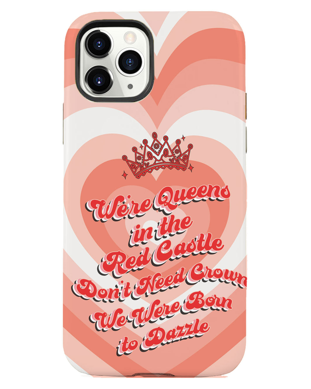 iPhone Rearguard Defender - กำมะหยี่สีแดง Luv