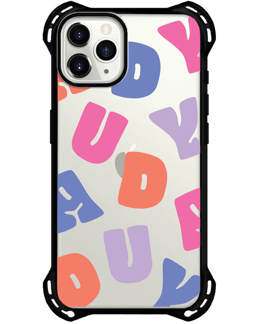 واقي خلفي لجهاز iPhone Ultimate - Chubby Monogram