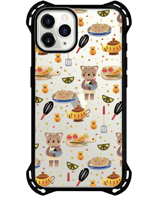 حماية خلفية iPhone Ultimate - Cooking Cat