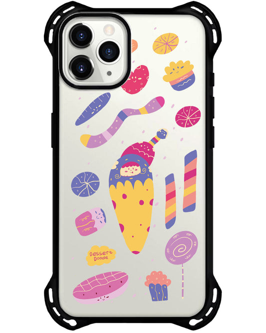 حماية خلفية iPhone النهائية - رسومات الحلوى