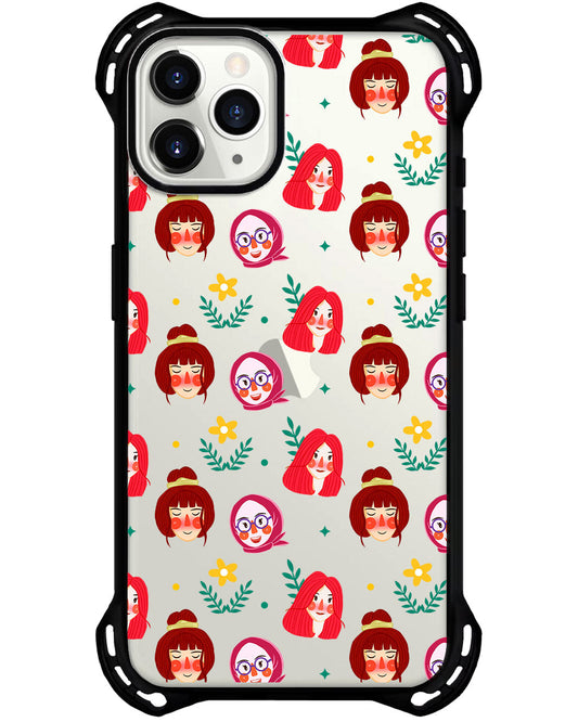 واقي خلفي للآيفون - وجوه جميلة