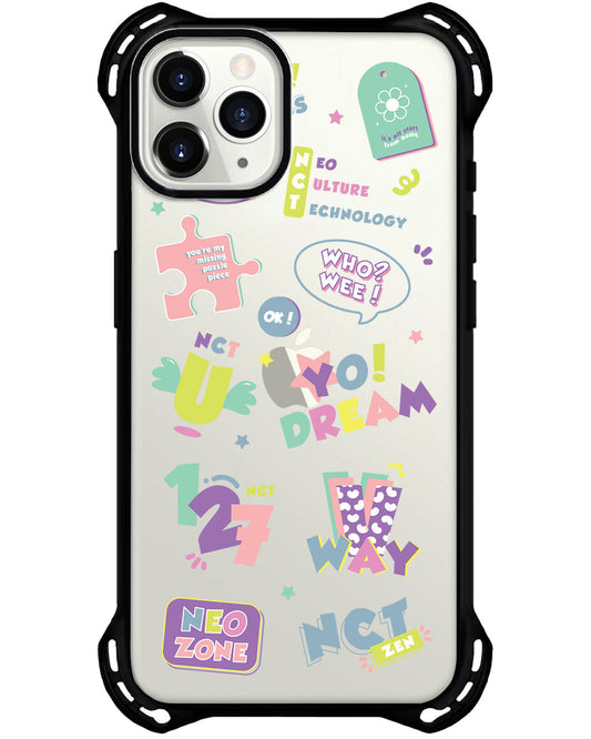 حماية خلفية iPhone Ultimate - مجموعة ملصقات NCT
