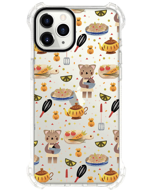 حماية خلفية iPhone Ultimate - Cooking Cat