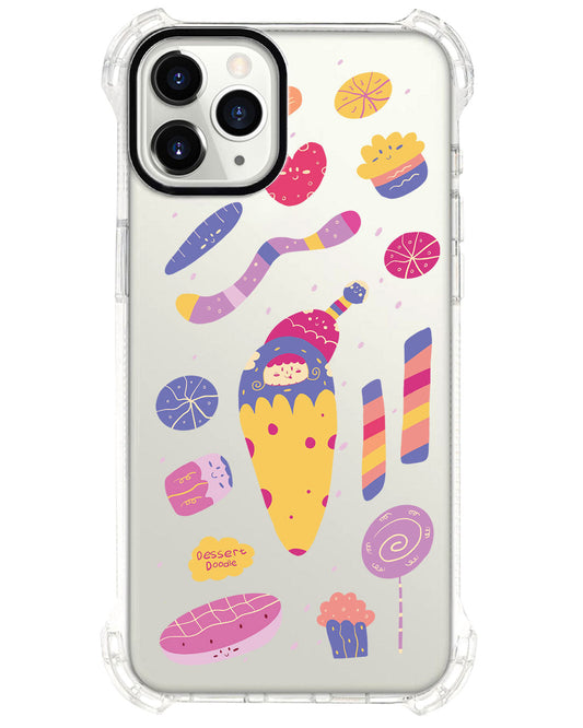 حماية خلفية iPhone النهائية - رسومات الحلوى