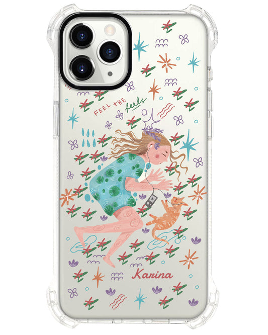 حماية خلفية iPhone Ultimate - اشعر بالمشاعر